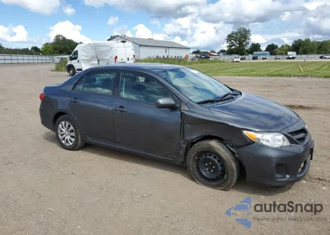 2012 Toyota Corolla Base from USA, damaged, VIN 2T1BU4EE8CC786116